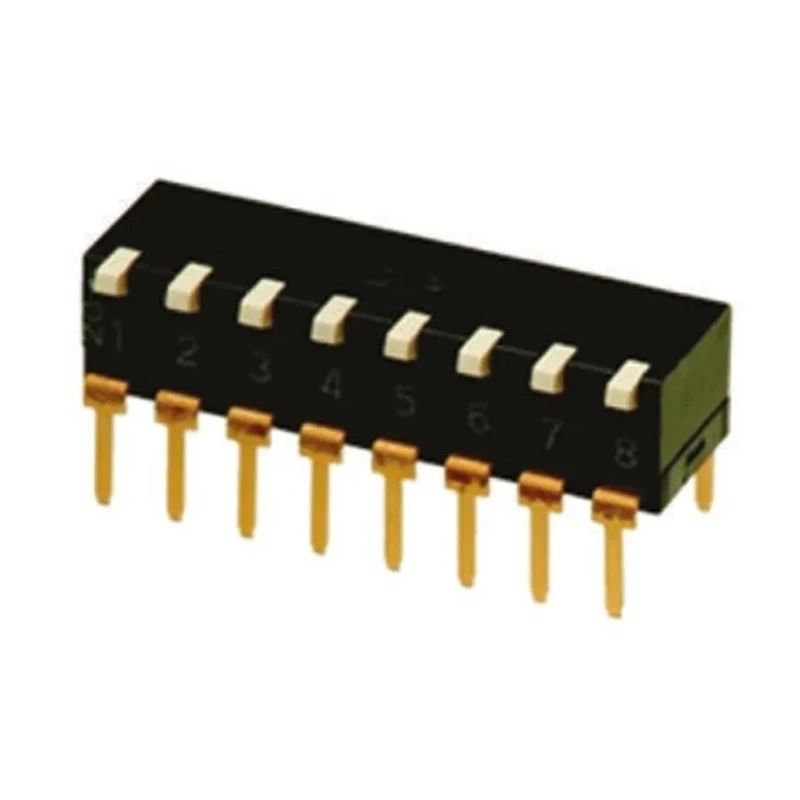 Omron Rotary Coded DIP Switch Through Hole Lever Actuator Model A6TR-8104