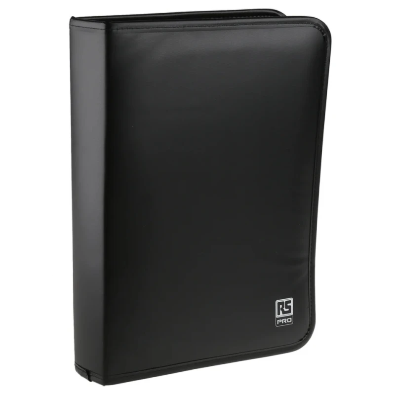 RS PRO Polyvinyl Chloride Black Tool Wallet 308 mm x 220 mm x 40 mm 707-7256