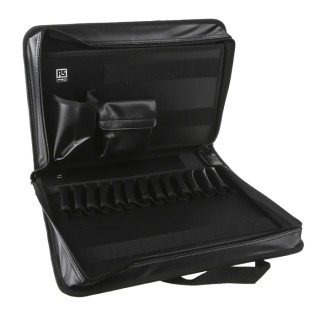 RS PRO Polyester Tool Wallet, Burgandy, Zipper Lock, 400 mm Length x 295 mm Width x 80 mm Depth 707-7265