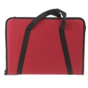 RS PRO Polyester Tool Wallet, Burgandy, Zipper Lock, 400 mm Length x 295 mm Width x 80 mm Depth 707-7265
