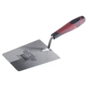 Ragni Pointing Bucket Trowel with Carbon Steel 165 mm Blade, Comfort Grip Wooden Handle R165BTSG