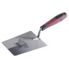 Ragni Pointing Bucket Trowel with Carbon Steel 165 mm Blade, Comfort Grip Wooden Handle R165BTSG