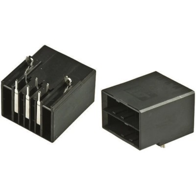 JST JFA J300 Series Right Angle Through Hole PCB Header, 6 Contacts, 5.08 mm Pitch, 2 Row, Shrouded S06B-F32MK-GGXXR