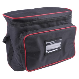 RS PRO Polyester Tool Bag with Shoulder Strap Black 360mm x 150mm x 280mm 707-7331