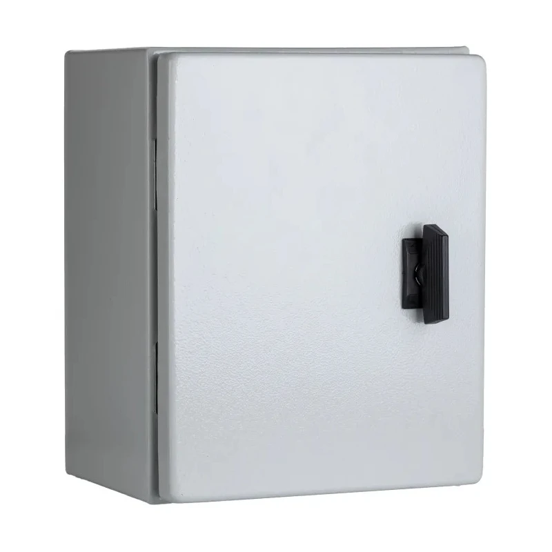 Schneider Electric Spacial CRN Series Steel Wall Box IP66 Grey 250 mm x 200 mm x 150 mm NSYCRN252150