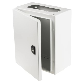 Schneider Electric PanelSeT CRN Series Steel Mounting Plate IP66, IK10, 300mm x 250mm x 150mm NSYCRN325150