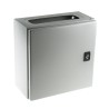 Schneider Electric Spacial CRN Series Steel Wall Box Enclosure IP66 Grey 300mm x 300mm x 150mm NSYCRN33150