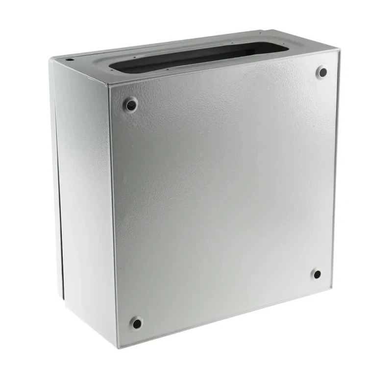 Schneider Electric Spacial CRN Series Steel Wall Box Enclosure IP66 Grey 300mm x 300mm x 150mm NSYCRN33150