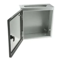 Schneider Electric Spacial CRN Series Steel Wall Box Enclosure IP66 Grey 300mm x 300mm x 150mm NSYCRN33150