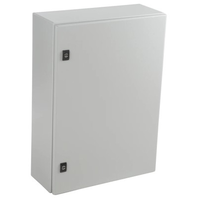 Schneider Electric Spacial CRN Series Steel Wall Box Enclosure, IP66, IK10, 700 mm x 500 mm x 200 mm NSYCRN75200