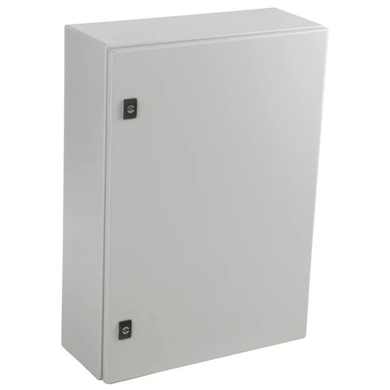 Schneider Electric Spacial CRN Series Steel Wall Box Enclosure, IP66, IK10, 700 mm x 500 mm x 200 mm NSYCRN75200