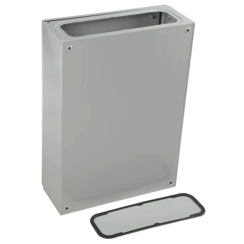 Schneider Electric Spacial CRN Series Steel Wall Box Enclosure, IP66, IK10, 700 mm x 500 mm x 200 mm NSYCRN75200