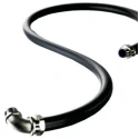HellermannTyton 25 mm Nominal Diameter Galvanised Steel Conduit with Polyvinyl Chloride Coating 166-31913 LTS25-GS/PVC-BK