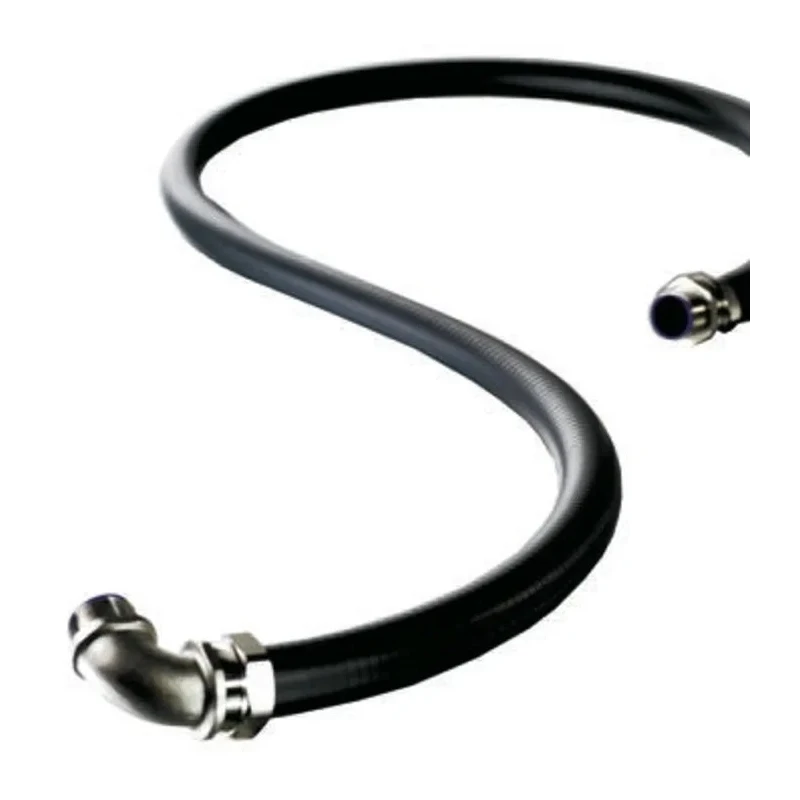 HellermannTyton 25 mm Nominal Diameter Galvanised Steel Conduit with Polyvinyl Chloride Coating 166-31913 LTS25-GS/PVC-BK