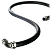 HellermannTyton 25 mm Nominal Diameter Galvanised Steel Conduit with Polyvinyl Chloride Coating 166-31913 LTS25-GS/PVC-BK