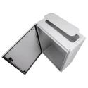 Schneider Electric Spacial CRN Series Steel Wall Box Enclosure IP66 Grey 700mm x 500mm x 250mm NSYCRN75250