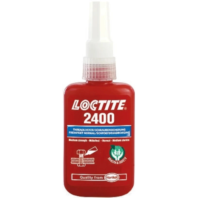 Loctite Threadlocking Adhesive Blue Medium Strength 50 ml Bottle 24 h Cure Time 1947838