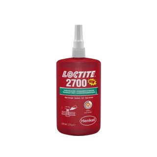 Loctite 2700 High-Strength Green Threadlocking Adhesive 250 ml Bottle 24 h Cure Time 1948761