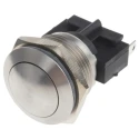 Bulgin Push Button Switch Momentary Panel Mount 19.2 mm Cutout SPST IP66 MP0031/3