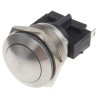 Bulgin Push Button Switch Momentary Panel Mount 19.2 mm Cutout SPST IP66 MP0031/3