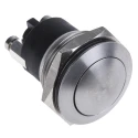 Bulgin Push Button Switch Momentary Panel Mount, SPST, 19.2 mm Cutout, IP68, 50 V DC/AC, 1A MP0037