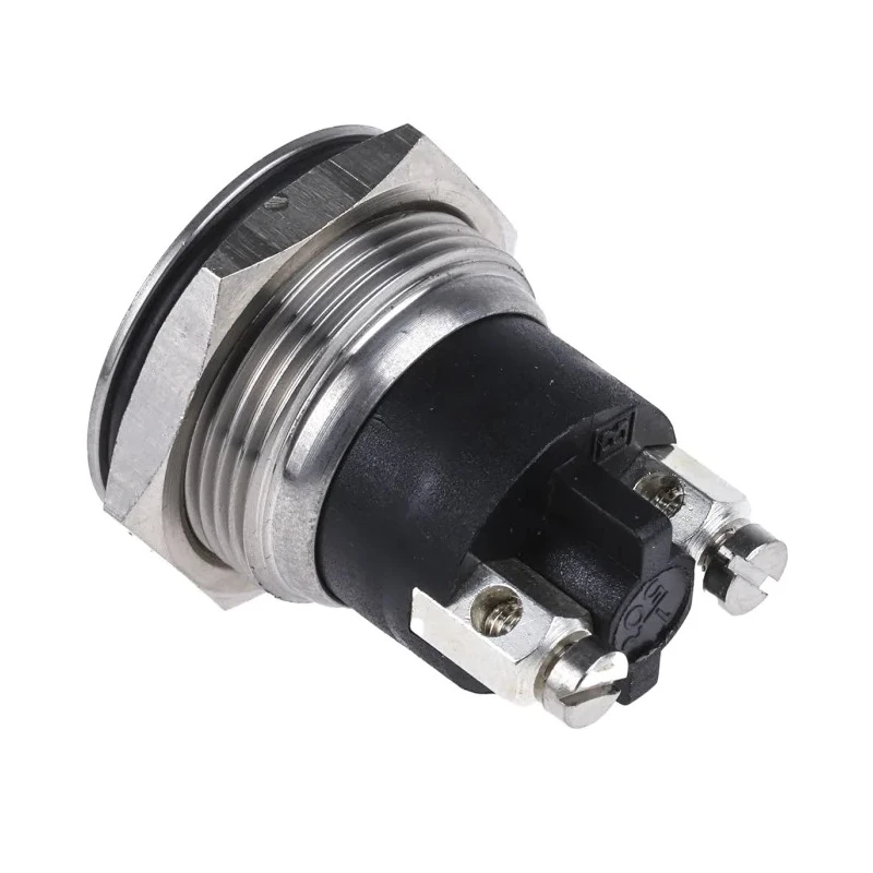 Bulgin Push Button Switch Momentary Panel Mount, SPST, 19.2 mm Cutout, IP68, 50 V DC/AC, 1A MP0037