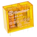 Finder Power Relay, DPDT, 12V AC Coil Voltage, 8A Switching Current, Silver Alloy Contacts, PCB Mount 40.52.8.012.0000