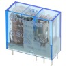 Finder PCB Power Relay 40 Series, 48V DC Coil, 16A Switching Current, SPDT, Silver Alloy Contacts 40.61.7.048.0000