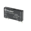 Finder 34 Series Solid State Relay, 6 A Load Current, PCB Mount, 24 V DC Load, 60 V DC Control 34.81.7.060.9024
