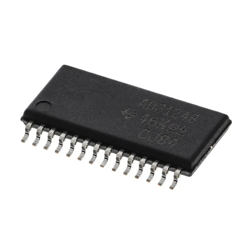 Texas Instruments 8-Channel 24-Bit Delta Sigma ADC 2ksps, 28-Pin TSSOP ADS1248IPW