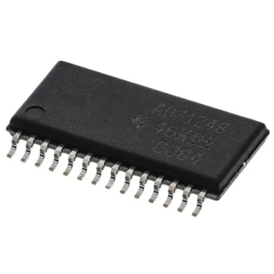 Texas Instruments 8-Channel 24-Bit Delta Sigma Analog to Digital Converter 2 ksps 28-Pin TSSOP ADS1248IPW
