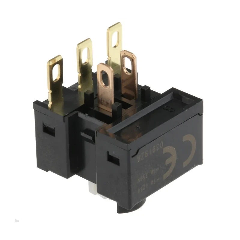 Omron Push Button Contact Block for Use with Push Button 230V AC, 16mm Cut-Out Diameter A16-1