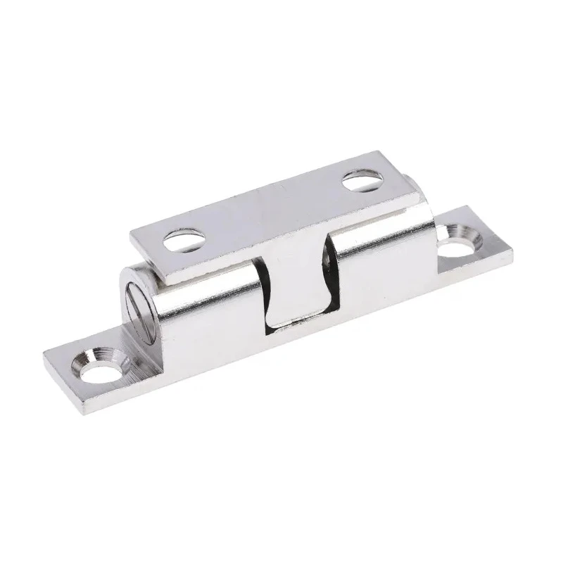 Steinbach & Vollman Nickel Brass Double Ball Catch, 50mm Length, 9.5mm Width, Model 341-0343