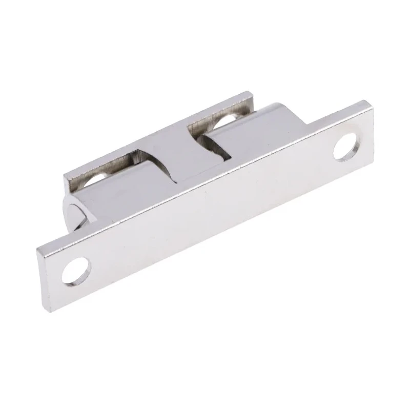 Steinbach & Vollman Nickel Brass Double Ball Catch, 50mm Length, 9.5mm Width, Model 341-0343