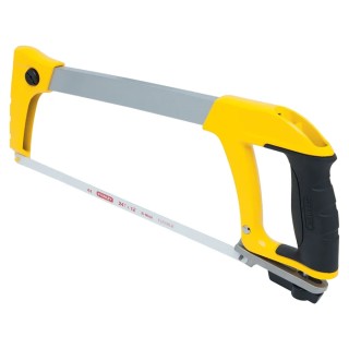 Stanley 300 mm 24 TPI Bi-Metal Blade Hacksaw with Bi-Material Handle 129518-171 D100