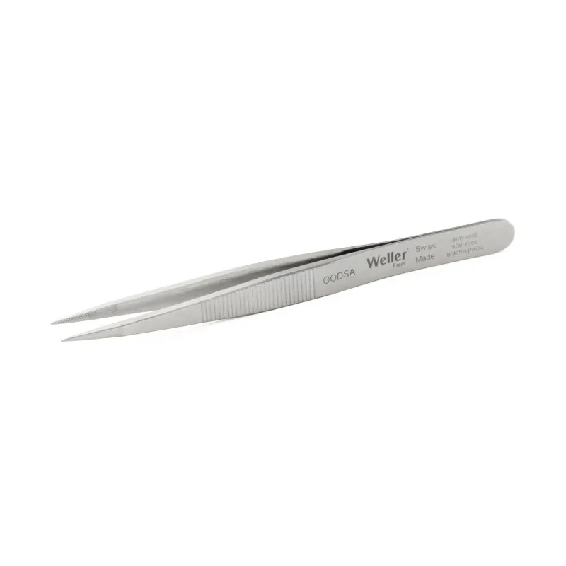 Weller Erem 4.7in Stainless Steel Pointed Tweezer OODSA