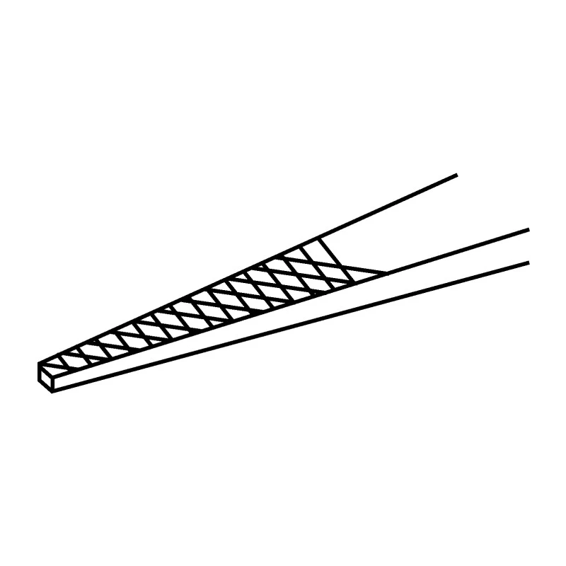 Weller Erem 4.7in Stainless Steel Pointed Tweezer OODSA