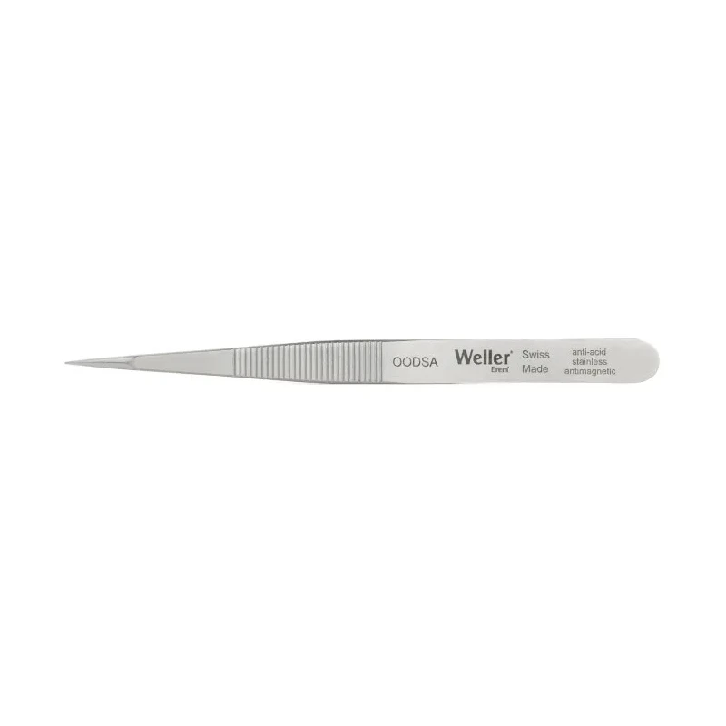 Weller Erem 4.7in Stainless Steel Pointed Tweezer OODSA