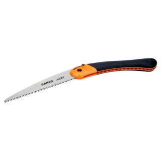 Bahco 190 mm Hand Saw 7 TPI Plastic Handle Manual Wood Cutting Tool 396-HP