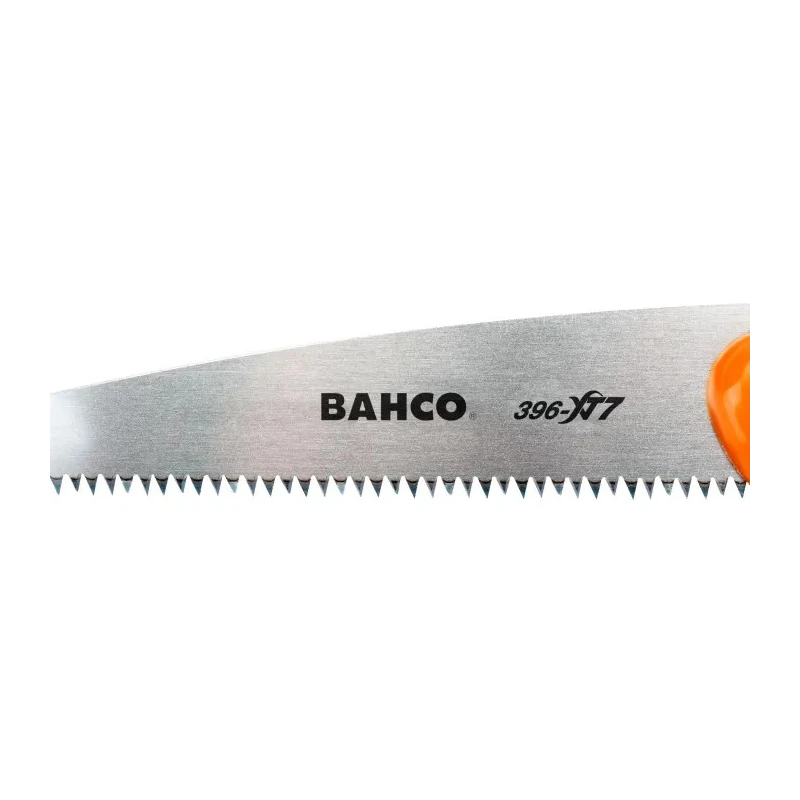 Bahco 190 mm Hand Saw 7 TPI Plastic Handle Manual Wood Cutting Tool 396-HP