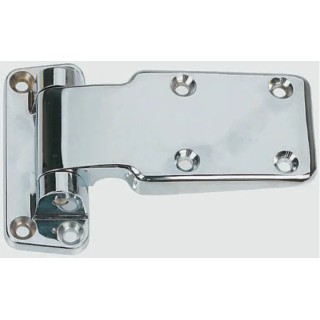 Steinbach & Vollman Zinc Tee Hinge with Fixed Pin Screw Fixing 88mm x 35mm x 10mm 3.50.0125.0