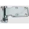 Steinbach & Vollman Zinc Tee Hinge with Fixed Pin Screw Fixing 88mm x 35mm x 10mm 3.50.0125.0