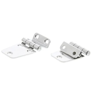 ROCA Stainless Steel Hatch Hinge with Fixed Pin Screw Fixing 37mm x 67.5mm x 2mm 44 15 73