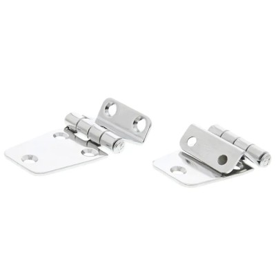 ROCA Stainless Steel Hatch Hinge with Fixed Pin Screw Fixing 37mm x 67.5mm x 2mm 44 15 73
