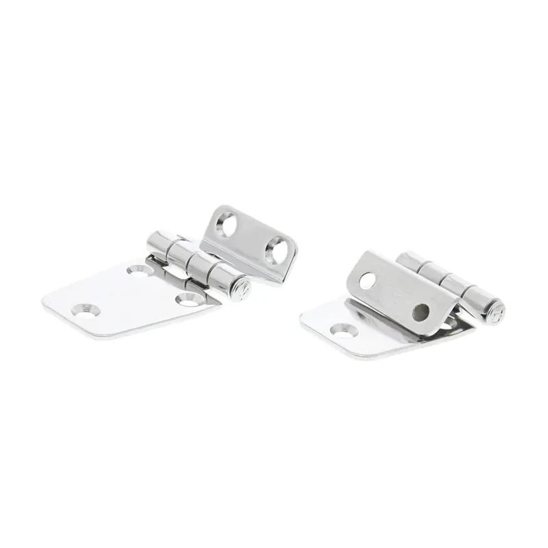 ROCA Stainless Steel Hatch Hinge with Fixed Pin Screw Fixing 37mm x 67.5mm x 2mm 44 15 73