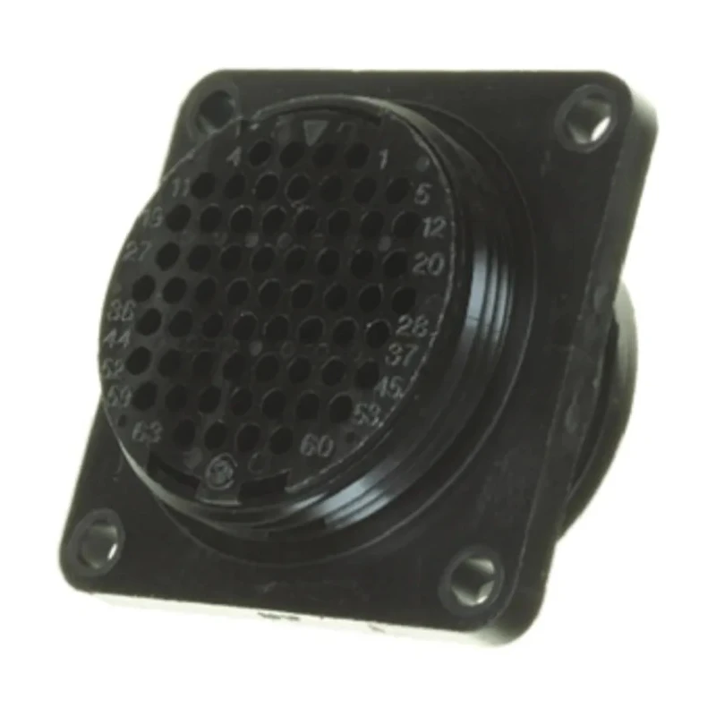 TE Connectivity Circular Connector 63 Contacts Panel Mount Socket Male CPC Series 205843-1