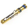 TE Connectivity Type II Series Female Crimp Terminal, 13A, 18 AWG Min Crimp, 16 AWG Max, Brass Gold Plated Contacts 200333-1