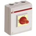ABB 3-Pole Isolator Switch IP65 32A 7.5 kW OTP Series 