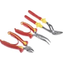 Facom 3-Piece 1000 V Insulated Plier Set Includes Cutters, Long Nose Pliers, Water Pump Pliers VE.A3