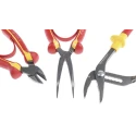 Facom 3-Piece 1000 V Insulated Plier Set Includes Cutters, Long Nose Pliers, Water Pump Pliers VE.A3